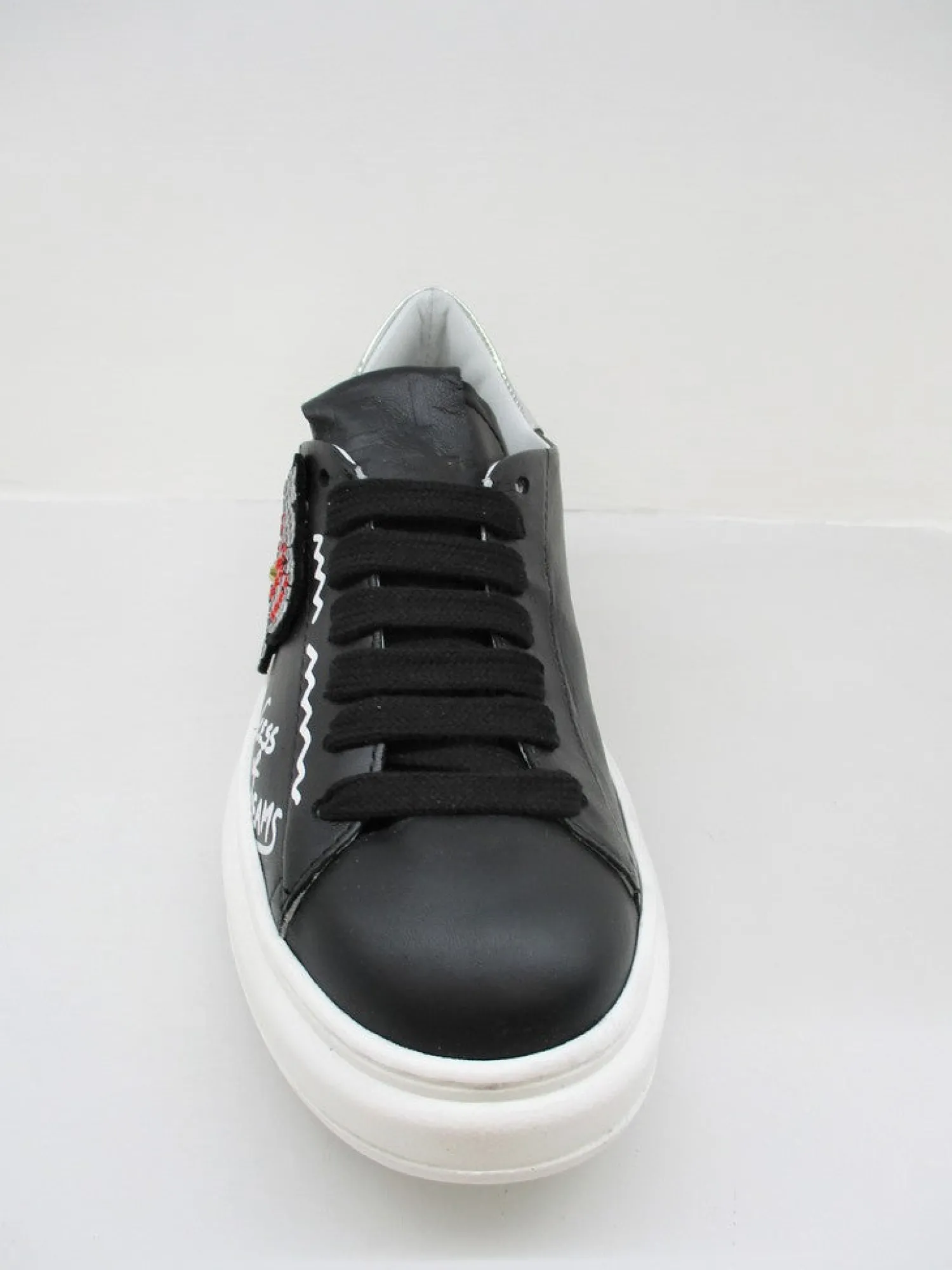 Sneaker pelle donna G3010 nera<Gio+ Online