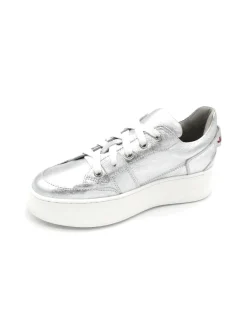 Sneaker pelle donna Janet & Janet Andromeda 3000 Argento<Janet Sport Outlet