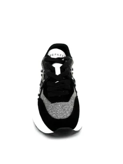 Sneakers donna Gun Metal - Clotilde -<Apepazza Outlet