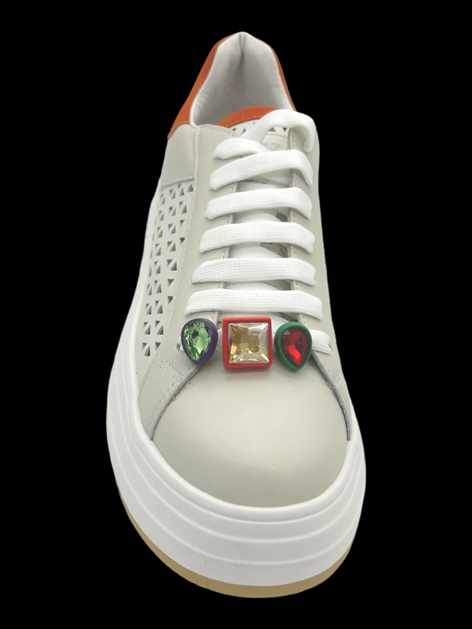 Sneakers donna Lamb Orange - Lara -<Apepazza Discount