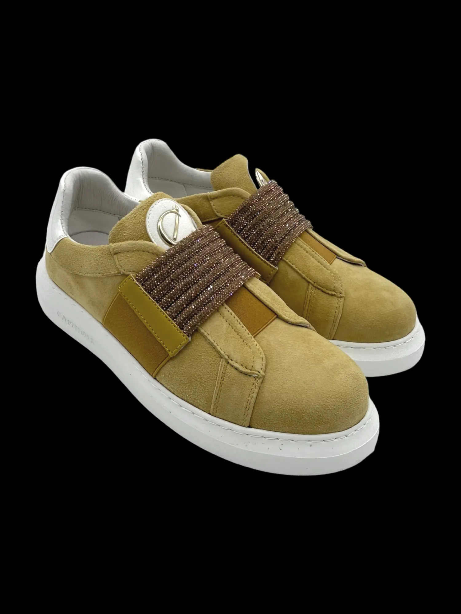 Sneakers donna Gialla - C1DE5015 -<Cafènoir Fashion