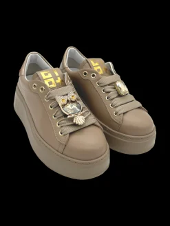Sneakers pelle donna Combi pelle - PIA 244A -<Gio+ Clearance