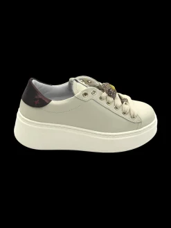 Sneakers pelle donna Combi Moro - PIA 250A -<Gio+ Clearance