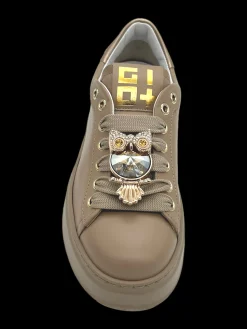 Sneakers pelle donna Combi pelle - PIA 244A -<Gio+ Clearance