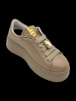 Sneakers pelle donna Combi pelle - PIA 244A -<Gio+ Clearance