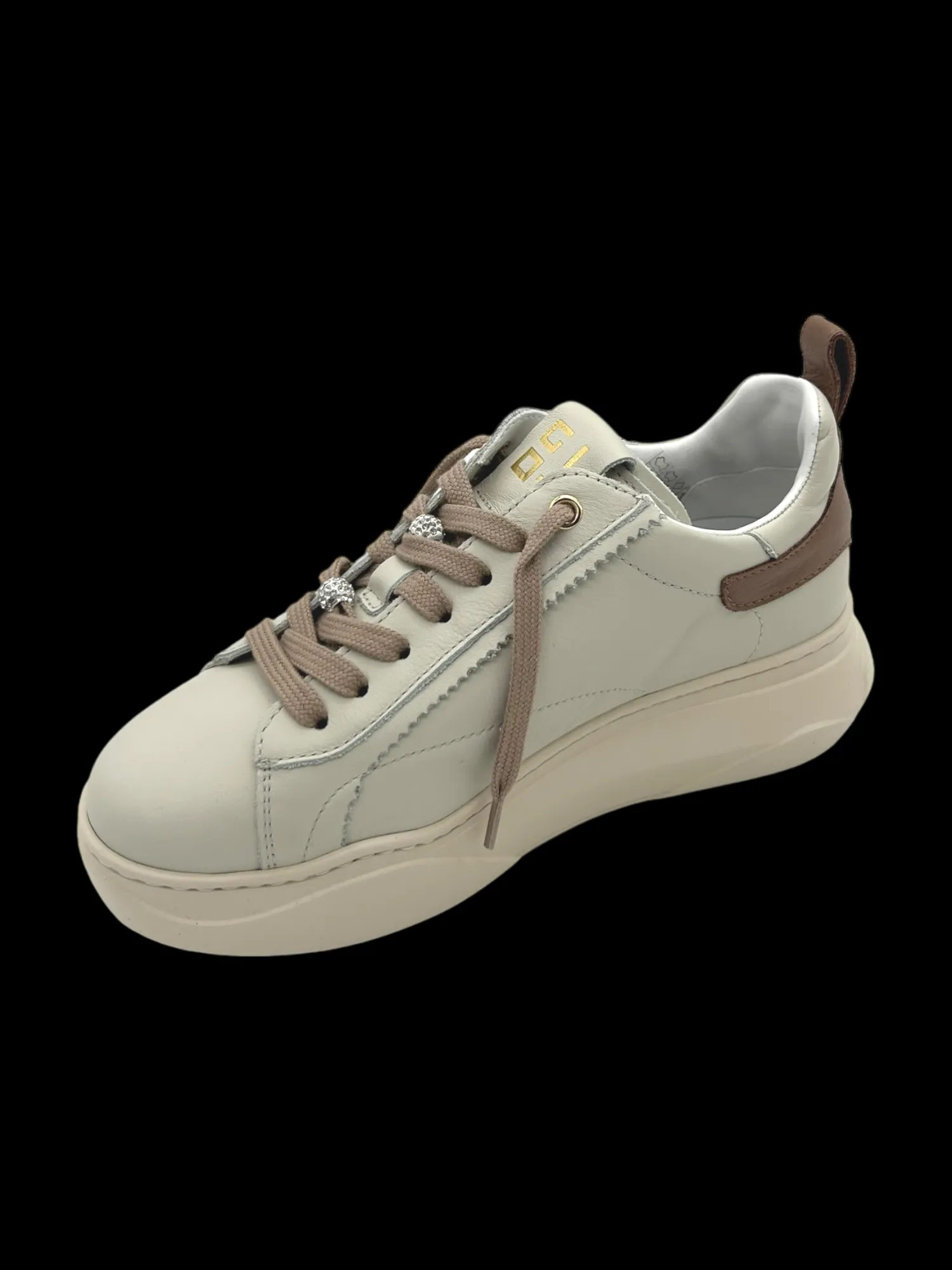 Sneakers pelle donna Combi - Giada 66U -<Gio+ Hot