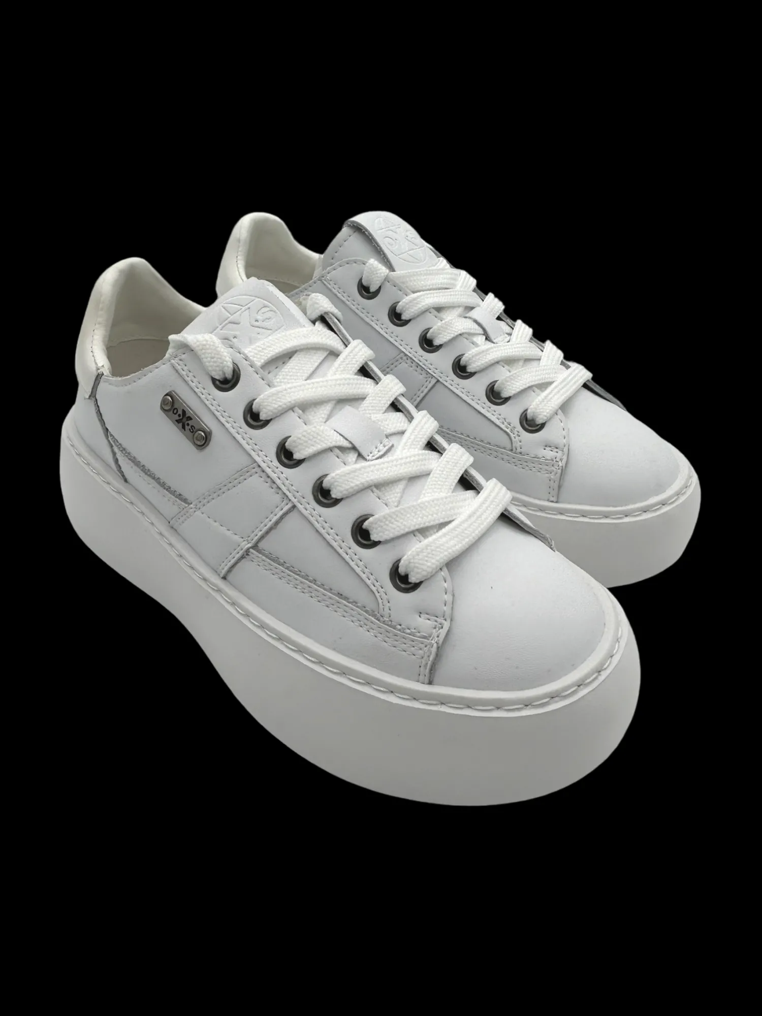 Sneakers pelle donna Humber White - OXW200000 -<Oxs Outlet