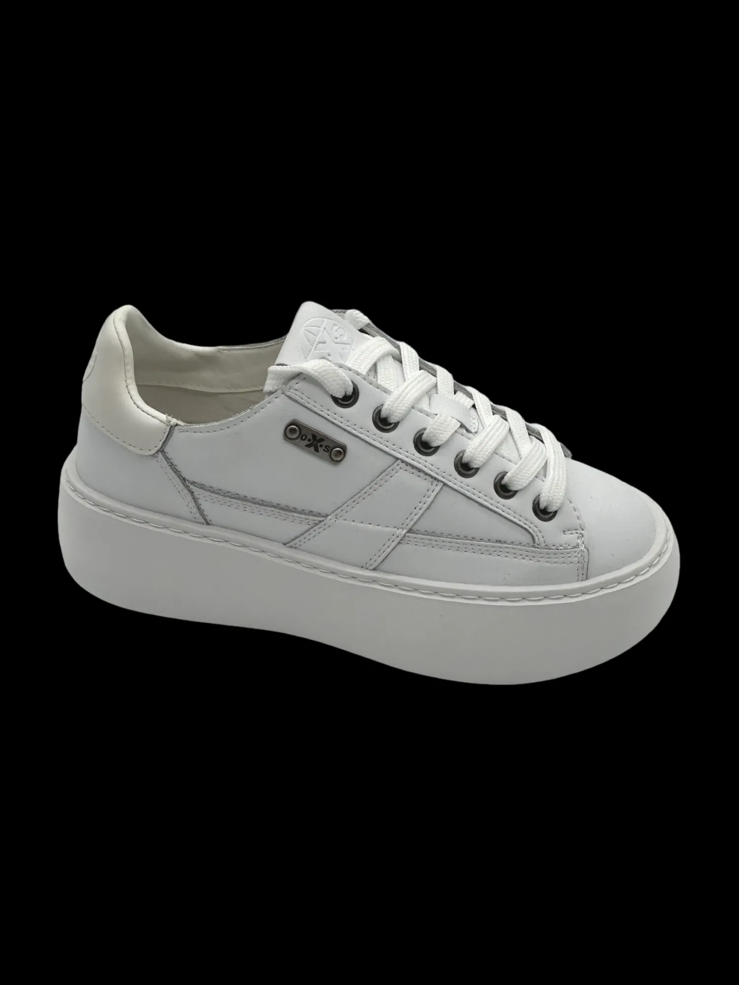 Sneakers pelle donna Humber White - OXW200000 -<Oxs Outlet