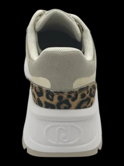 Sneakers pelle LIUJO Leopard Ivory - Eva 02 -<Liu Jo Sale