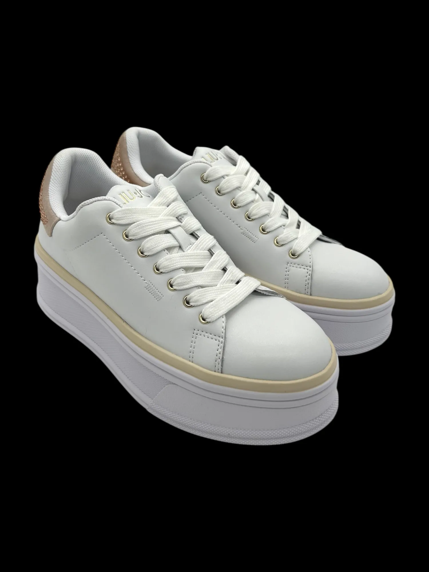 Sneakers pelle LIUJO Cipria - Selma 16 -<Liu Jo Hot