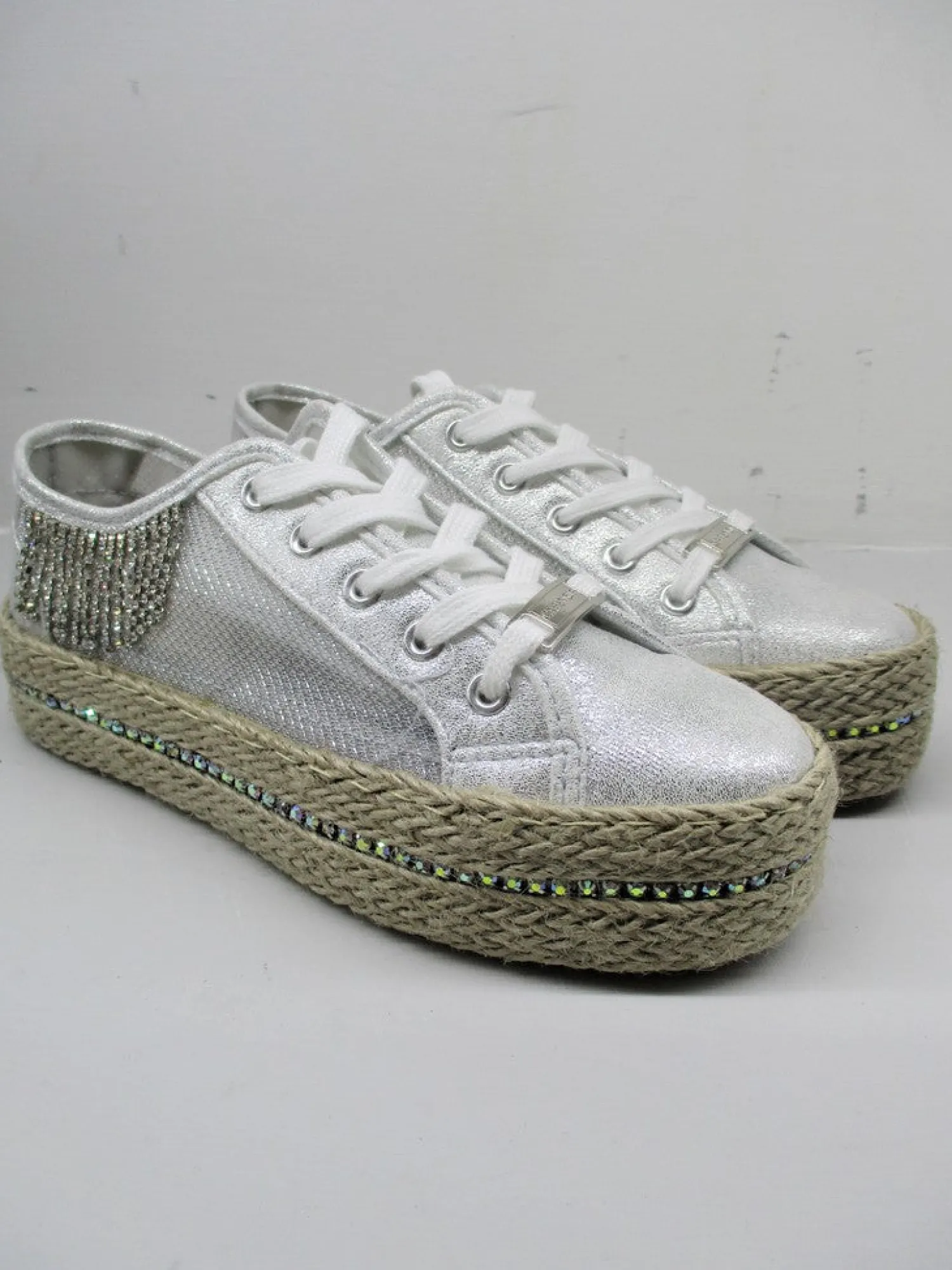 Sneakers rete DG934 argento<Cafènoir Clearance