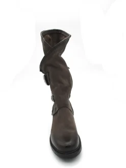 Stivale pelle donna A52308 Fondente<As98 Online