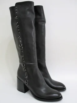 Stivale pelle donna 5003 nero<Fru.it Fashion