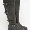 Stivale pelle donna 190355 ebano<Mjus Discount