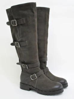 Stivale pelle donna 190355 ebano<Mjus Discount