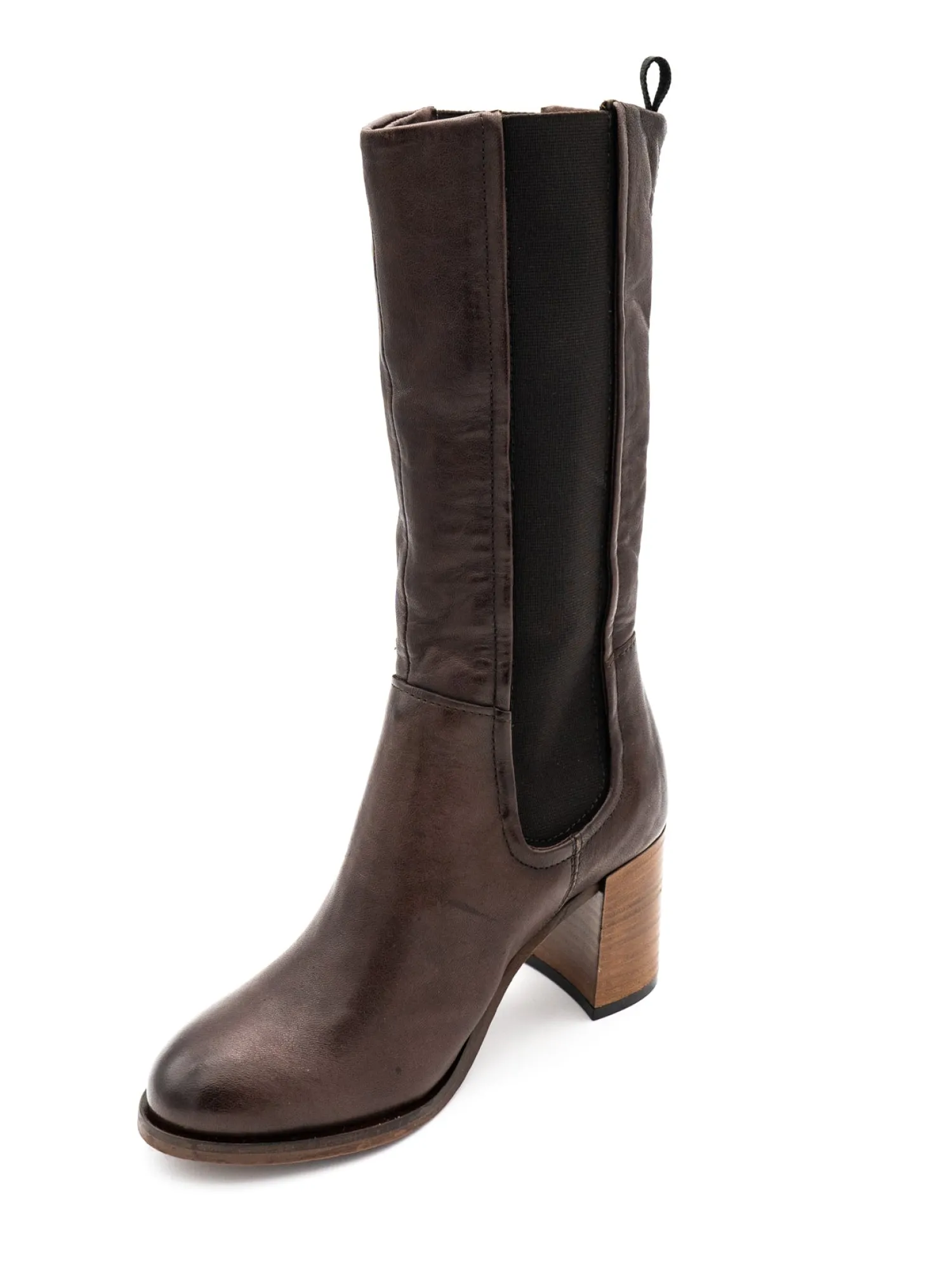 Stivale pelle donna P26305 Moka<Mjus Discount