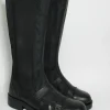 Stivale pelle donna 101170 nero<Oxs Best