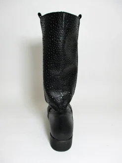 Stivale pelle donna Rebel 114 nero<Valery Calzature Sale