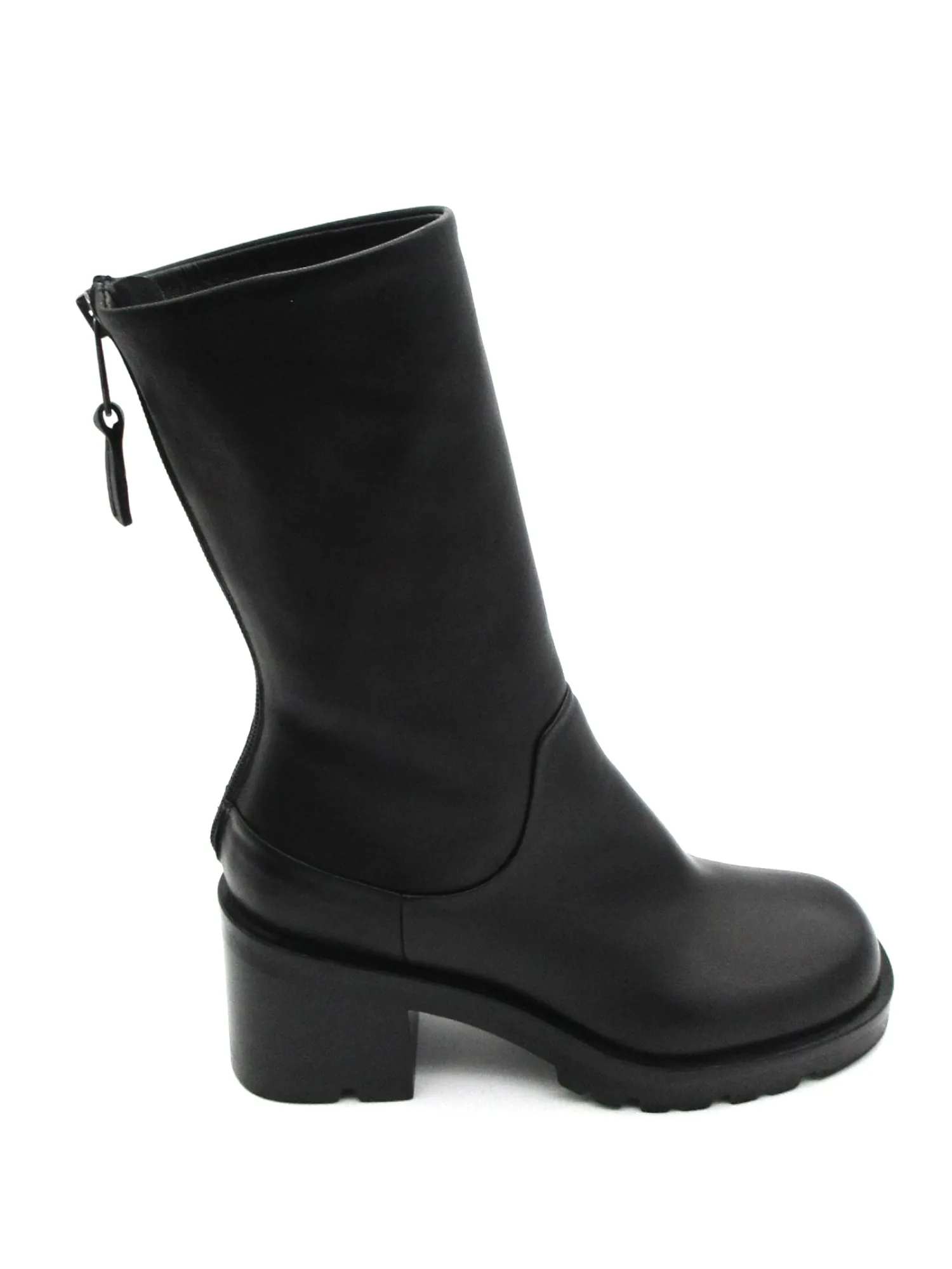 Stivale pelle donna Black - A5473 -<Strategia Fashion