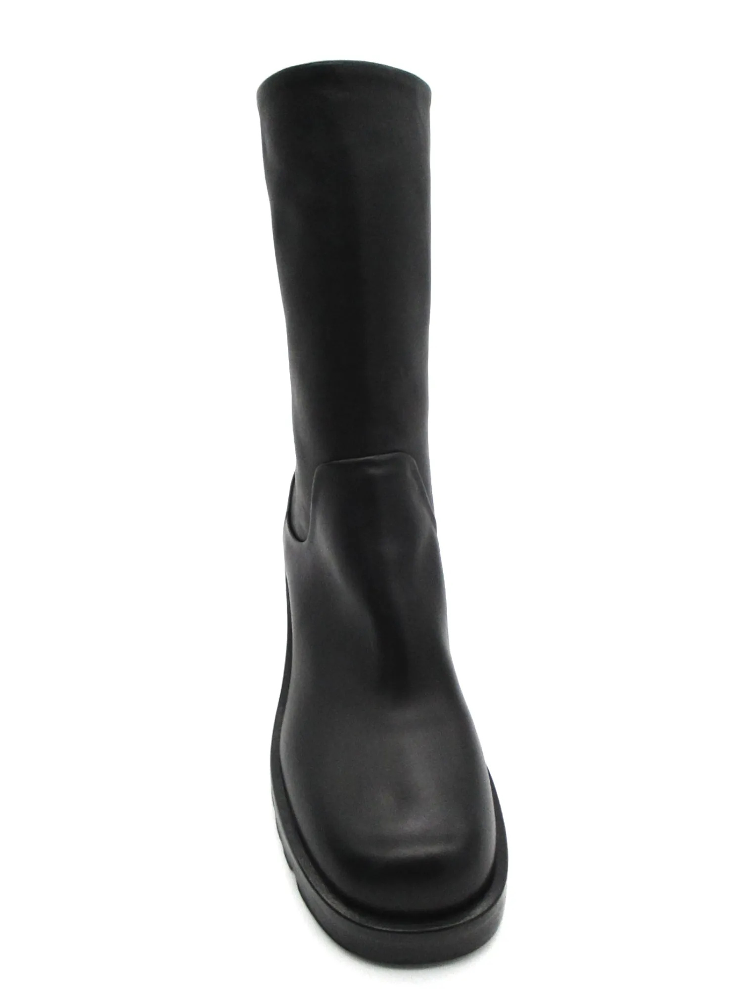 Stivale pelle donna Black - A5473 -<Strategia Fashion