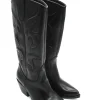 Stivale texano pelle donna 793386 Nero<Mjus Fashion