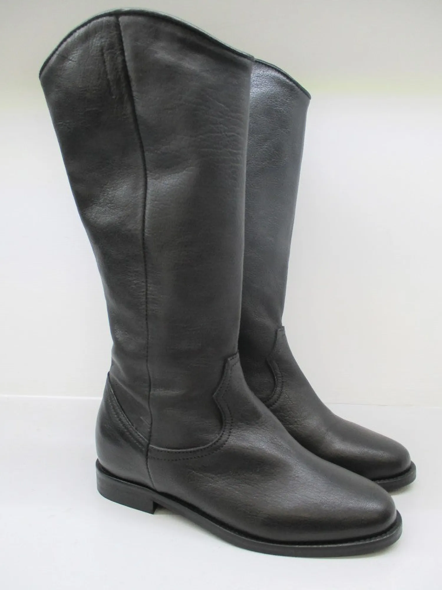 Stivale texano pelle donna VALERY 2008 nero<Valery Calzature Sale
