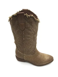 Stivale texano Canvas<Zoe Fashion