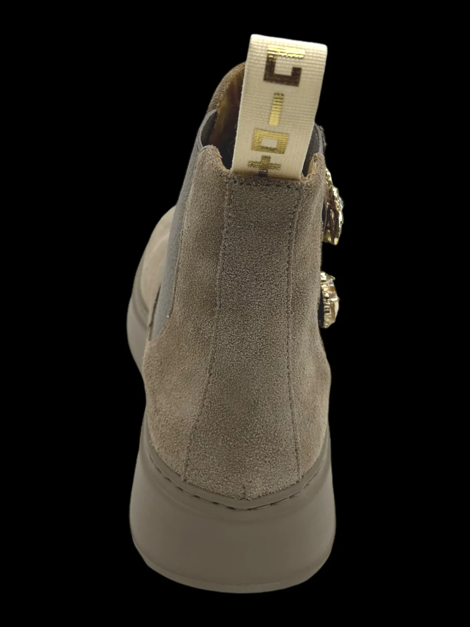 Stivaletto camoscio donna Combi Tortora - PIADA 04G -<Gio+ Clearance