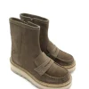 Stivaletto Clementine camoscio donna Tortora<Apepazza Best