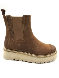 Stivaletto Cody camoscio donna cuoio<Apepazza Best