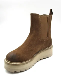 Stivaletto Cody camoscio donna cuoio<Apepazza Best