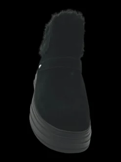 Stivaletto donna pelle scamosciata Black - Livia -<Apepazza Hot