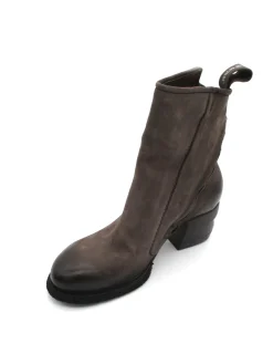 Stivaletto in pelle donna B01202 Fondente<AS98 Online