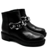 Stivaletto pelle donna 2025 nero<Albano Best