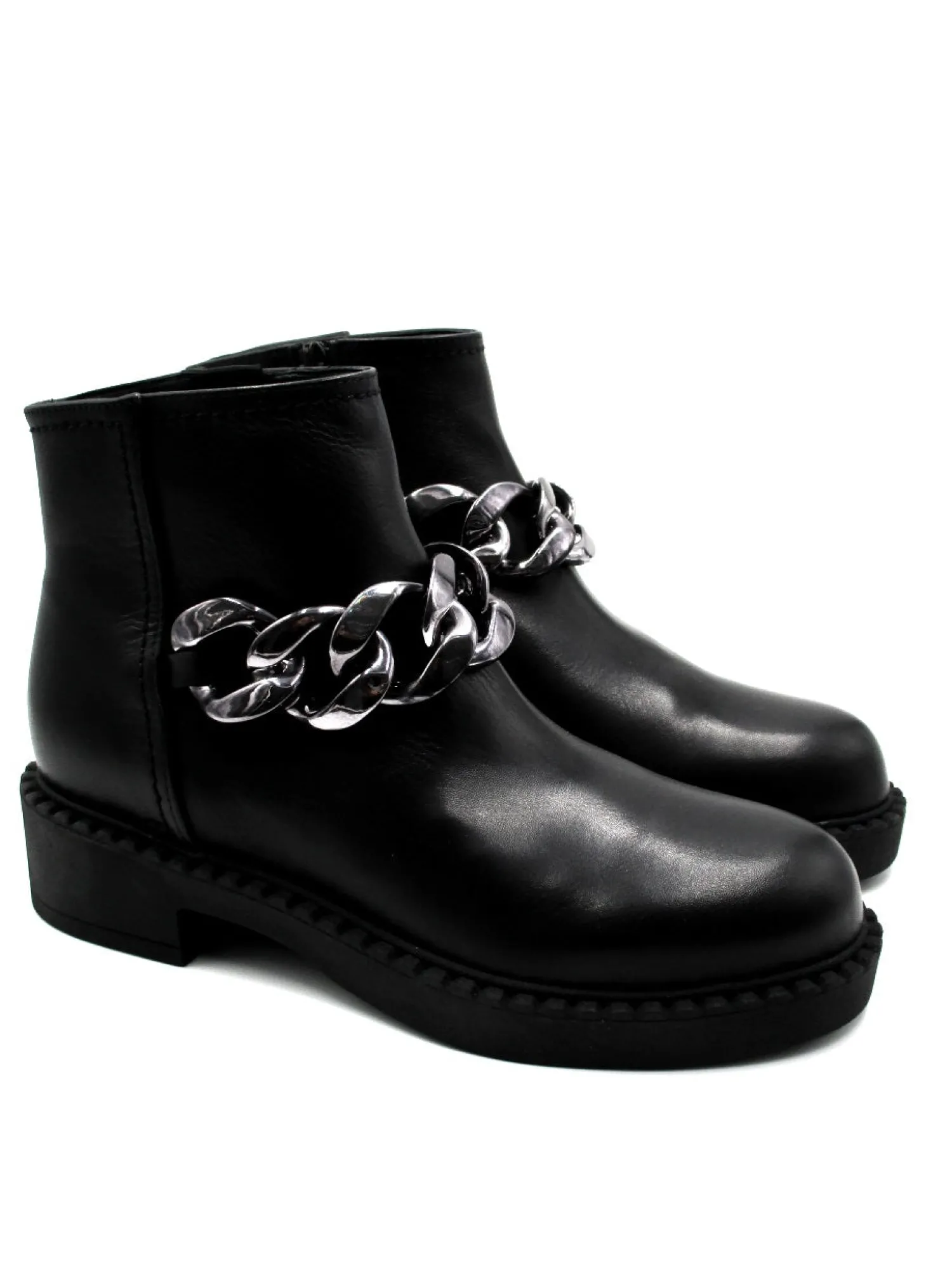 Stivaletto pelle donna 2025 nero<Albano Best
