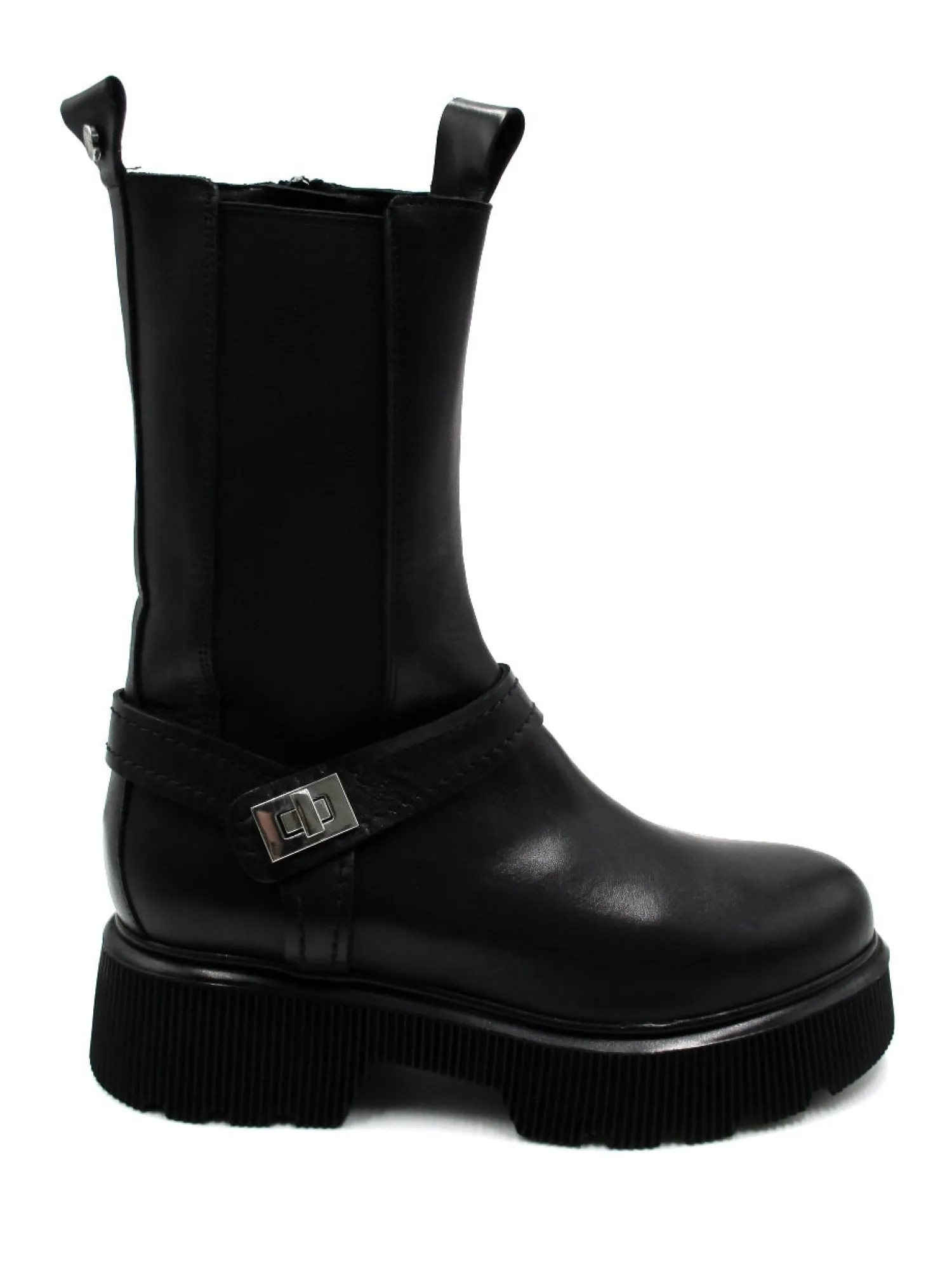 Stivaletto pelle donna 2009 nero<Albano Sale