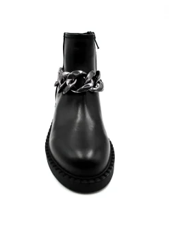 Stivaletto pelle donna 2025 nero<Albano Best