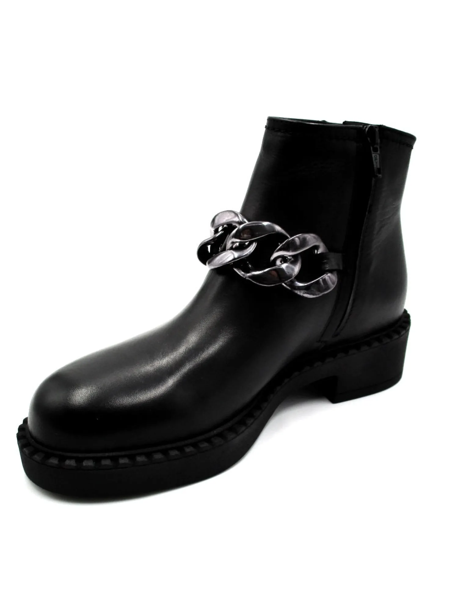 Stivaletto pelle donna 2025 nero<Albano Best