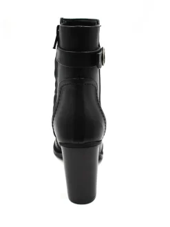 Stivaletto pelle donna 1029 nero<Albano Clearance