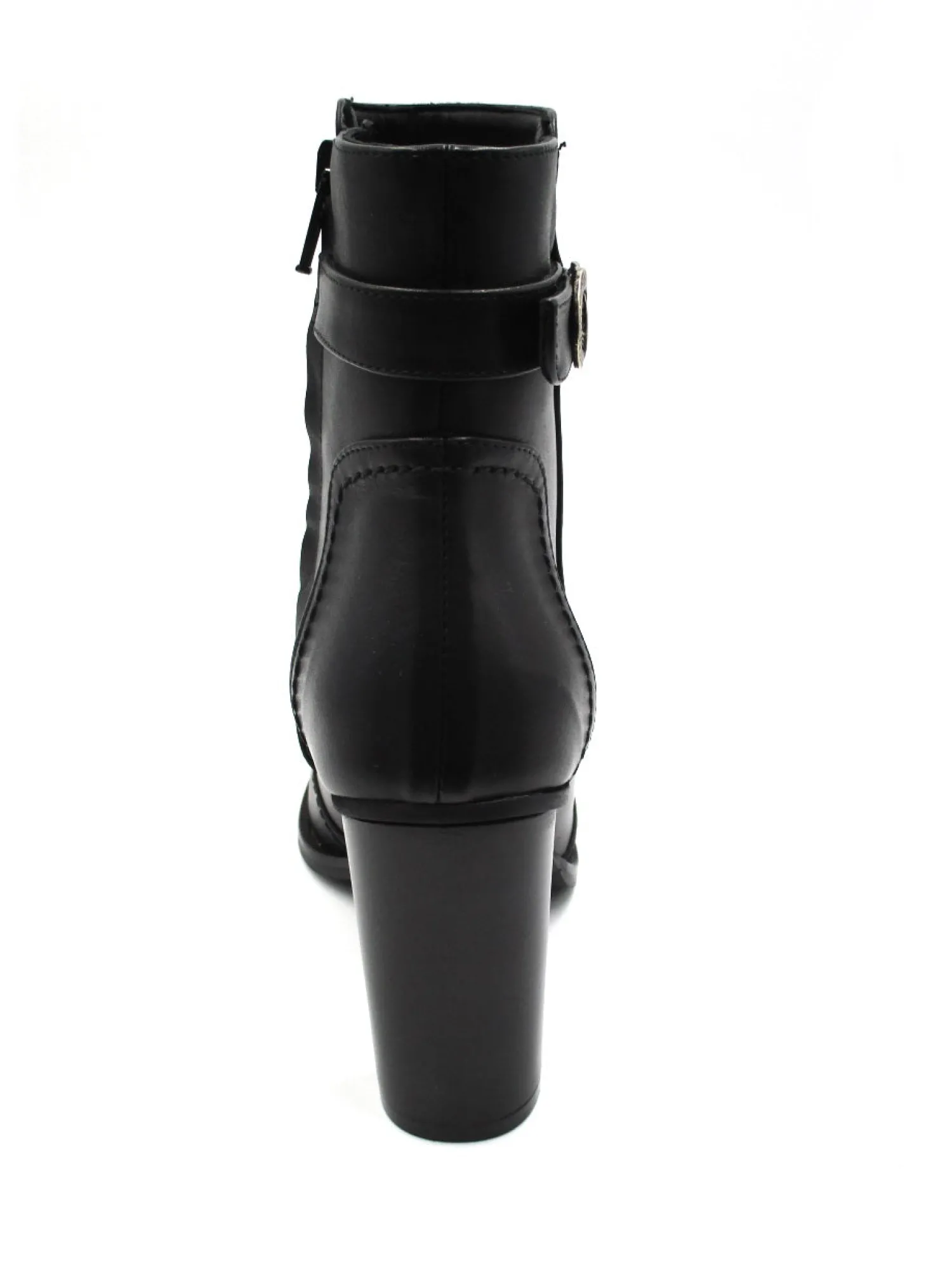 Stivaletto pelle donna 1029 nero<Albano Clearance