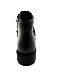 Stivaletto pelle donna 2025 nero<Albano Best