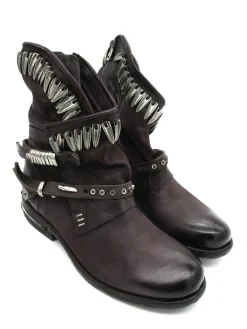 Stivaletto pelle donna - 516230 -<As98 Clearance