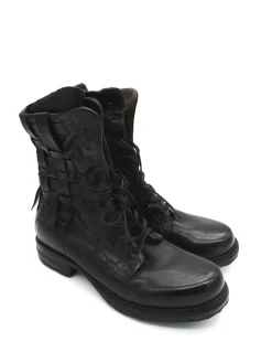 Stivaletto pelle donna Black - 259285 -<As98 Hot
