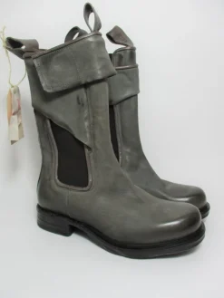 Stivaletto pelle donna A50216 Cenere<As98 Best