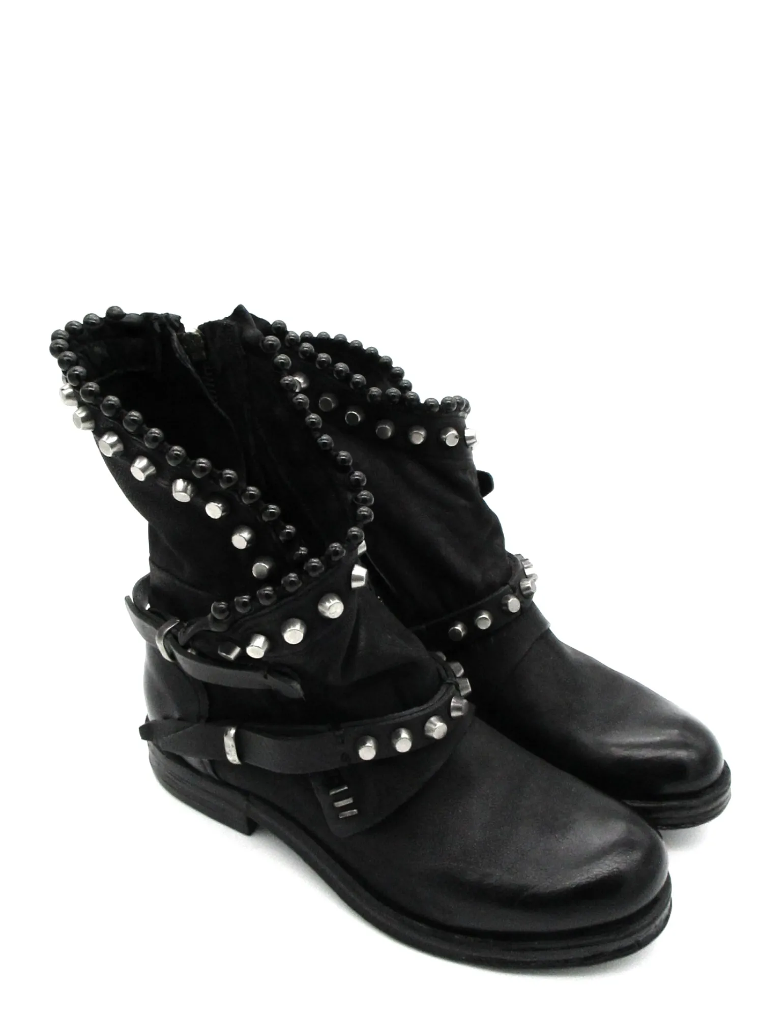 Stivaletto pelle donna Black - 207239 -<As98 Outlet