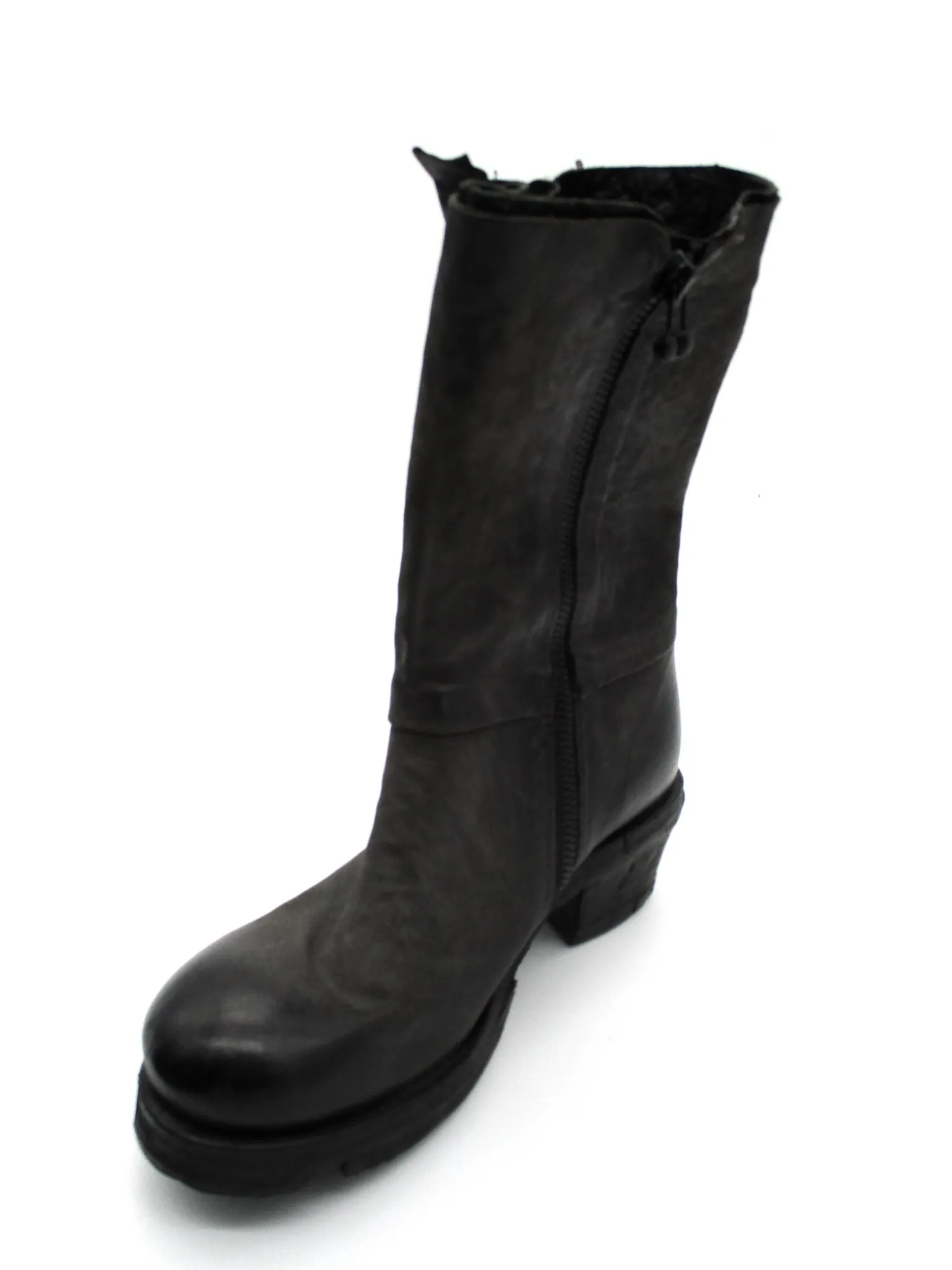 Stivaletto pelle donna Smoke Nero - 699203 -<As98 Hot
