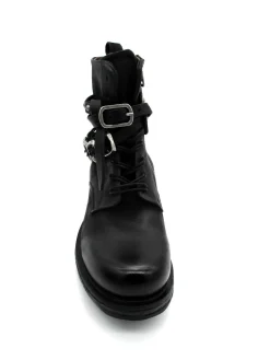Stivaletto pelle donna A50211 Nero<As98 Clearance