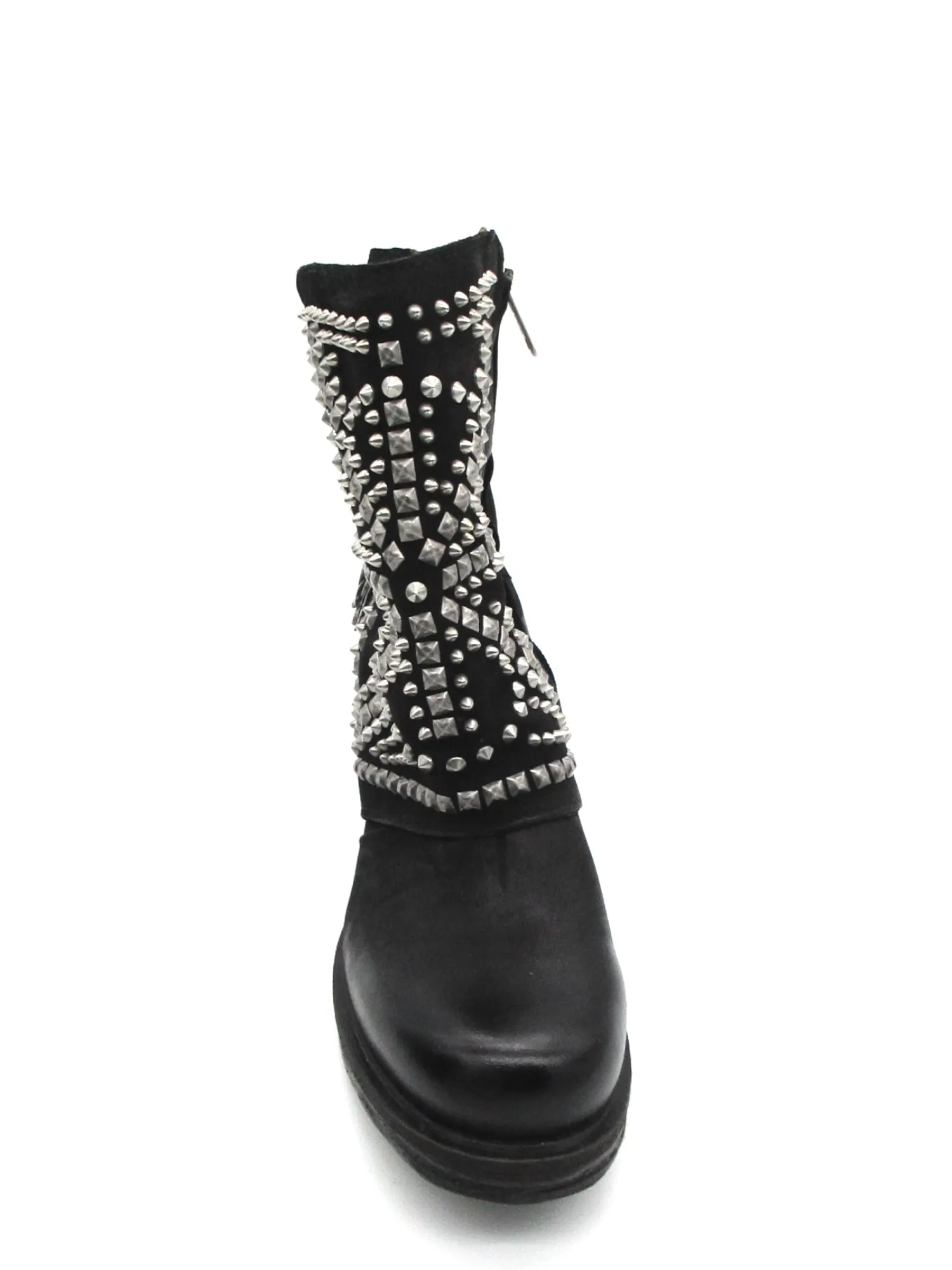 Stivaletto pelle donna Black - 259215 -<As98 Hot