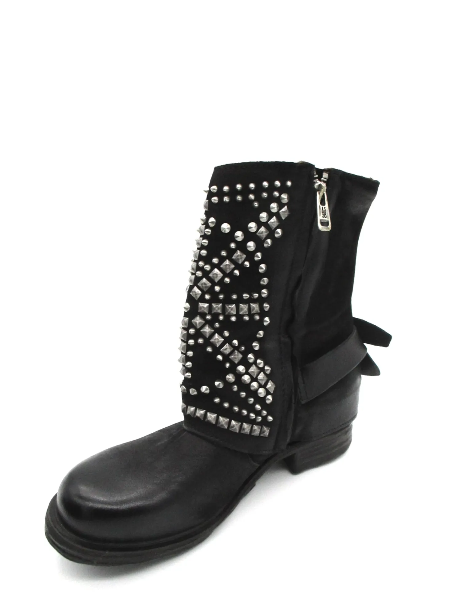 Stivaletto pelle donna Black - 259215 -<As98 Hot