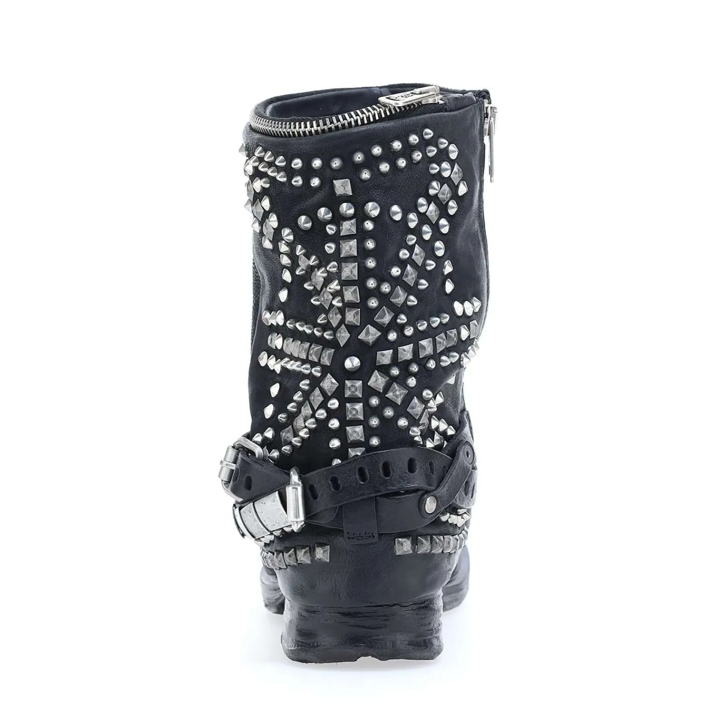 Stivaletto pelle donna Black - 259216 -<As98 Best